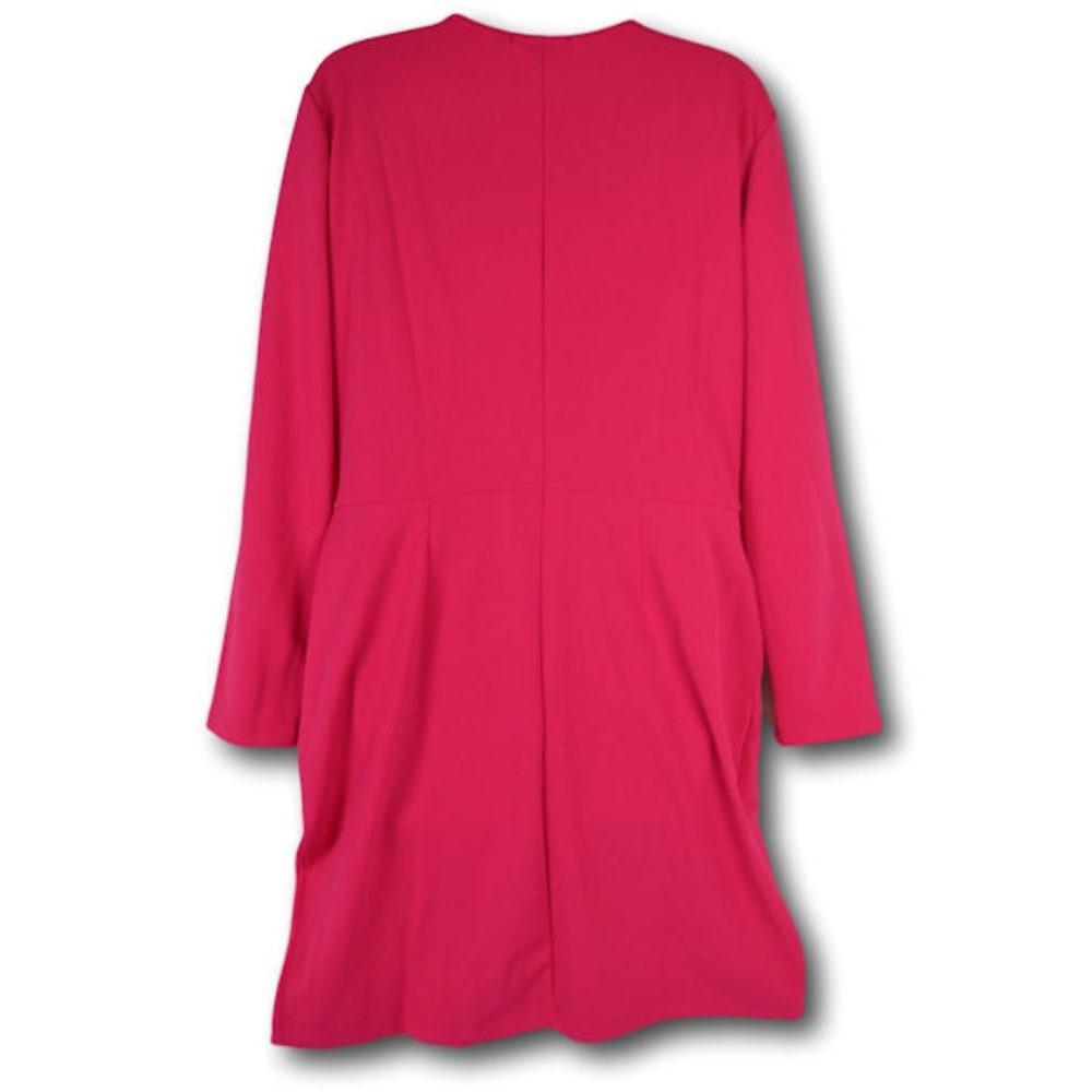 Charlotte Russe Plus Size Zip Front Bodycon Dress - Picture 2 of 5